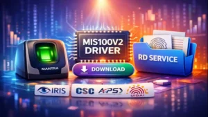 Mantra IRIS MIS100V2 biometric driver download